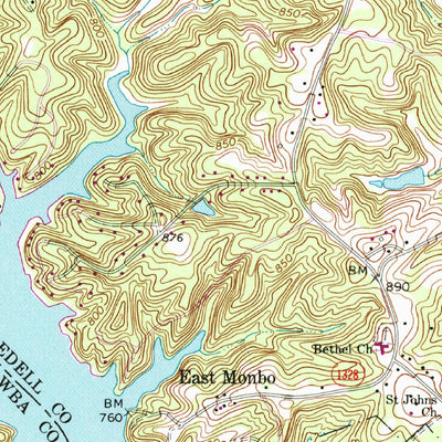 United States Geological Survey Troutman, NC (1993, 24000-Scale) digital map