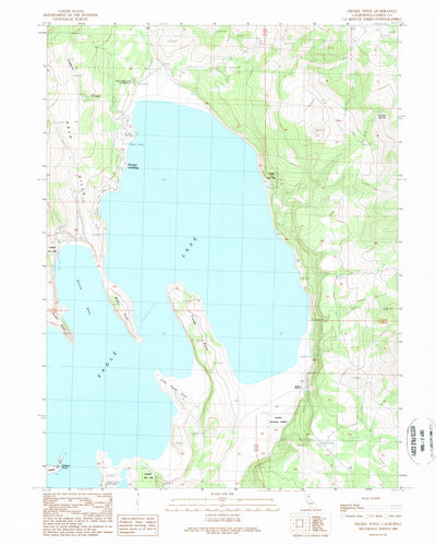 United States Geological Survey Troxel Point, CA (1989, 24000-Scale) digital map