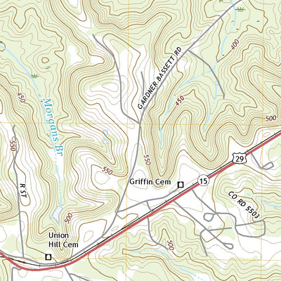 United States Geological Survey Troy, AL (2021, 24000-Scale) digital map
