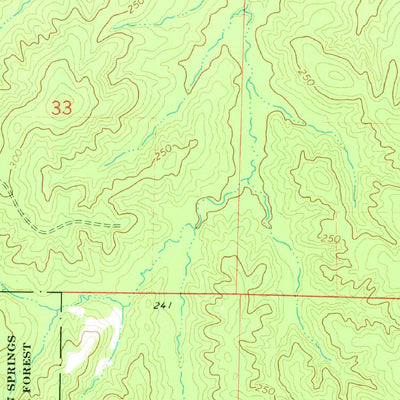 United States Geological Survey Troy, AR (1973, 24000-Scale) digital map