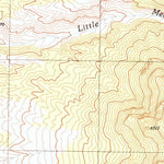 United States Geological Survey Troy Canyon, NV (1990, 24000-Scale) digital map