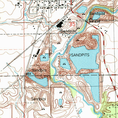 United States Geological Survey Troy Grove, IL (1993, 24000-Scale) digital map