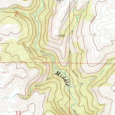 United States Geological Survey Troy, ID (1960, 24000-Scale) digital map