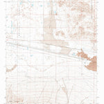 United States Geological Survey Troy Lake, CA (1982, 24000-Scale) digital map
