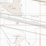 United States Geological Survey Troy Lake, CA (1982, 24000-Scale) digital map