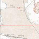 United States Geological Survey Troy Lake, CA (1982, 24000-Scale) digital map