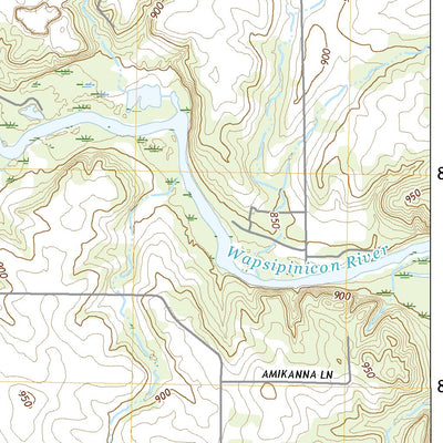United States Geological Survey Troy Mills, IA (2022, 24000-Scale) digital map
