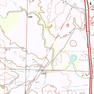 United States Geological Survey Troy, MO (1972, 24000-Scale) digital map