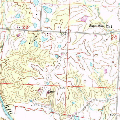 United States Geological Survey Troy, MO (1972, 24000-Scale) digital map