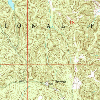 United States Geological Survey Troy, MS (1966, 24000-Scale) digital map