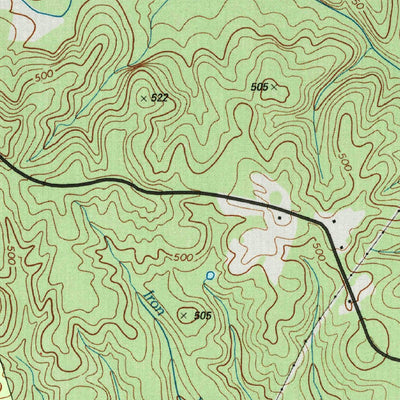 United States Geological Survey Troy, NC (1994, 24000-Scale) digital map