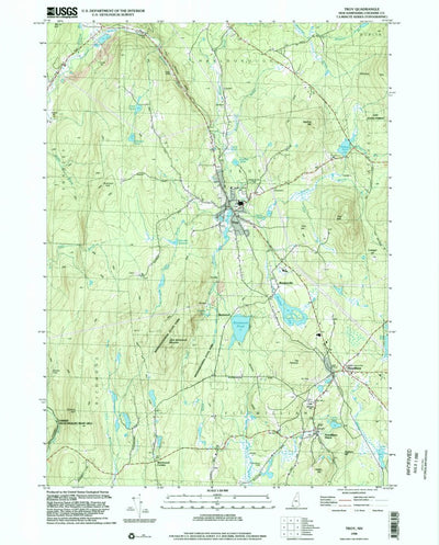 United States Geological Survey Troy, NH (1998, 24000-Scale) digital map