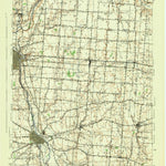 United States Geological Survey Troy, OH (1944, 62500-Scale) digital map