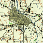 United States Geological Survey Troy, OH (1944, 62500-Scale) digital map