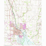 United States Geological Survey Troy, OH (1961, 24000-Scale) digital map