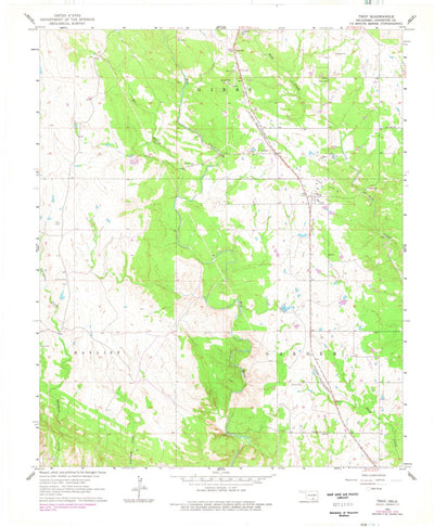 United States Geological Survey Troy, OK (1963, 24000-Scale) digital map