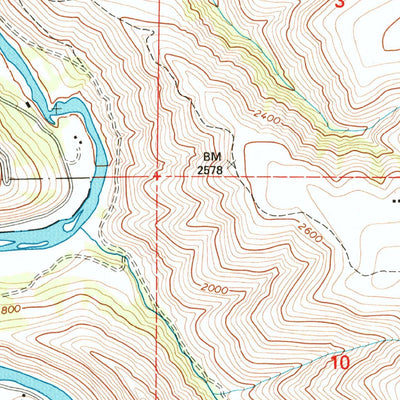 United States Geological Survey Troy, OR-WA (1995, 24000-Scale) digital map