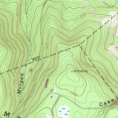 United States Geological Survey Troy, PA (1957, 24000-Scale) digital map