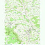 United States Geological Survey Troy, PA (1983, 24000-Scale) digital map