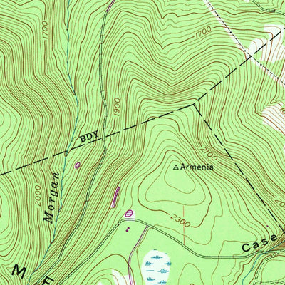 United States Geological Survey Troy, PA (1983, 24000-Scale) digital map