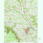 United States Geological Survey Troy, PA (1999, 24000-Scale) digital map
