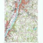 United States Geological Survey Troy South, NY (1953, 24000-Scale) digital map
