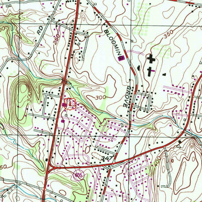 United States Geological Survey Troy South, NY (1953, 24000-Scale) digital map