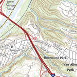 United States Geological Survey Troy South, NY (2023, 24000-Scale) digital map