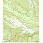 United States Geological Survey Truchas, NM (1953, 24000-Scale) digital map