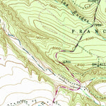 United States Geological Survey Truchas, NM (1953, 24000-Scale) digital map