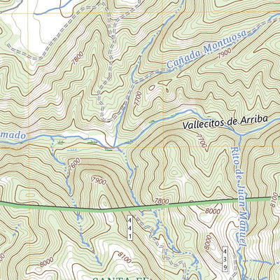 United States Geological Survey Truchas, NM (2023, 24000-Scale) digital map