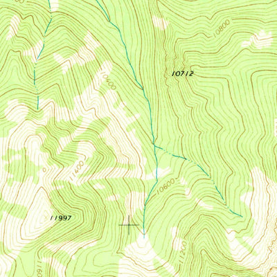 United States Geological Survey Truchas Peak, NM (1963, 24000-Scale) digital map
