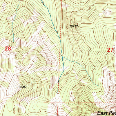 United States Geological Survey Truchas Peak, NM (1995, 24000-Scale) digital map
