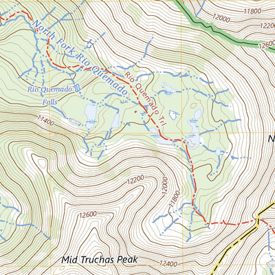 United States Geological Survey Truchas Peak, NM (2023, 24000-Scale) digital map