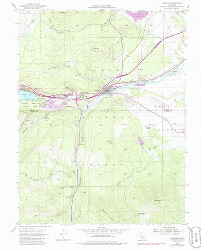 United States Geological Survey Truckee, CA (1955, 24000-Scale) digital map