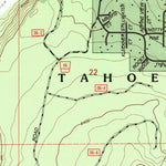 United States Geological Survey Truckee, CA (2000, 24000-Scale) digital map