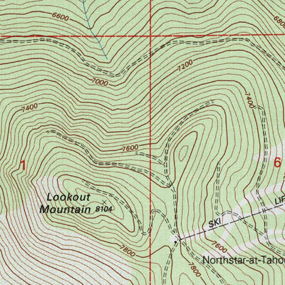 United States Geological Survey Truckee, CA (2000, 24000-Scale) digital map