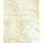 United States Geological Survey Truckee, CA-NV (1891, 125000-Scale) digital map