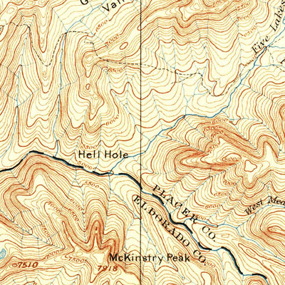 United States Geological Survey Truckee, CA-NV (1895, 125000-Scale) digital map