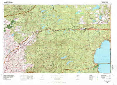 United States Geological Survey Truckee, CA-NV (1977, 100000-Scale) digital map