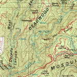 United States Geological Survey Truckee, CA-NV (1977, 100000-Scale) digital map