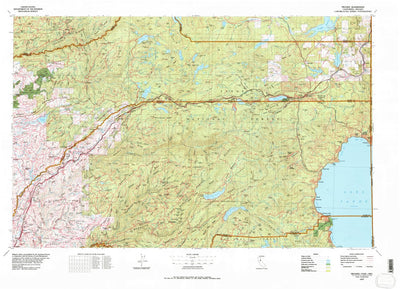 United States Geological Survey Truckee, CA-NV (1977, Ca-Nv) digital map
