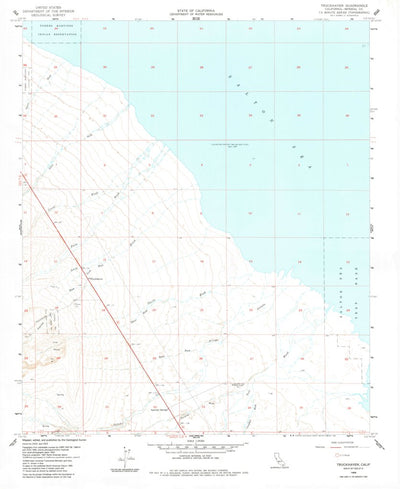 United States Geological Survey Truckhaven, CA (1956, 24000-Scale) digital map