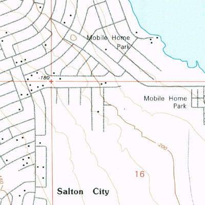 United States Geological Survey Truckhaven, CA (1992, 24000-Scale) digital map