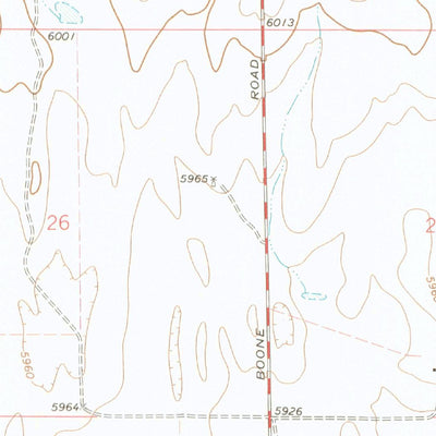 United States Geological Survey Truckton, CO (1973, 24000-Scale) digital map