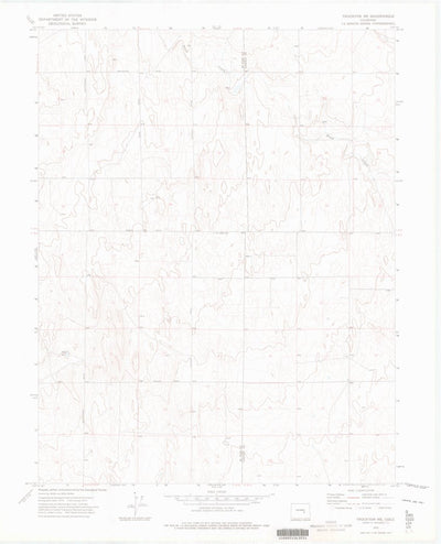 United States Geological Survey Truckton NE, CO (1973, 24000-Scale) digital map