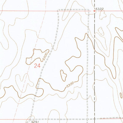 United States Geological Survey Truckton SE, CO (1973, 24000-Scale) digital map