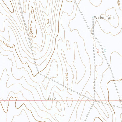United States Geological Survey Truckton SE, CO (1973, 24000-Scale) digital map