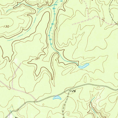 United States Geological Survey Truhart, VA (1968, 24000-Scale) digital map