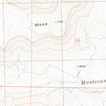 United States Geological Survey Trujillo, CO-NM (1984, 24000-Scale) digital map